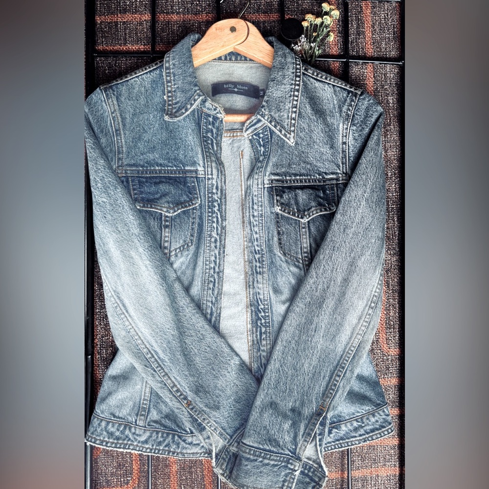 billy blues fitted jean jacket